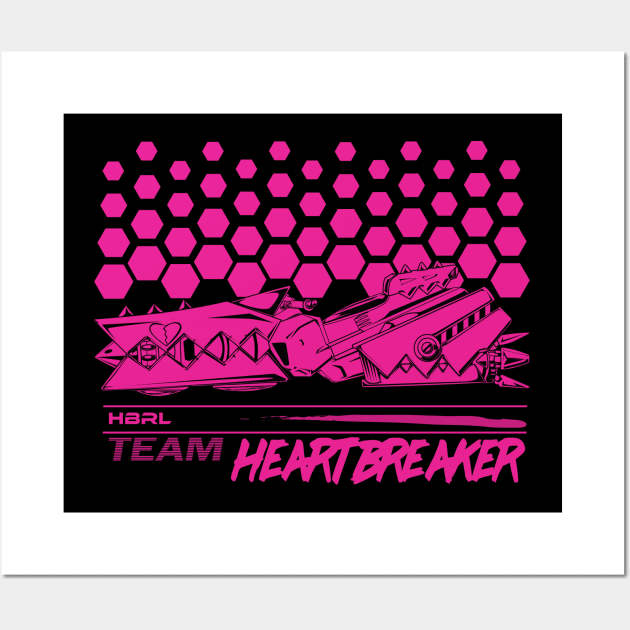 HBRL HEARTBREAKER Wall Art by OppositeInk